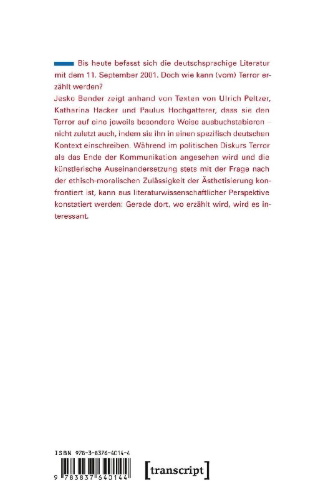 Buchcover und Innenansicht für das Buch: 9/11 erzählen
