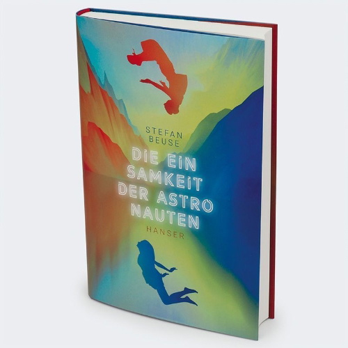 Buchcover und Innenansicht für das Buch: Die Einsamkeit der Astronauten