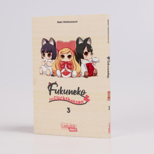 Buchcover und Innenansicht für das Buch: Fukuneko