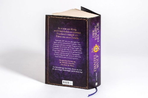 Buchcover und Innenansicht für das Buch: Der Thron der Lilie