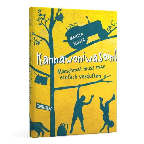 Buchcover und Innenansicht für das Buch: Kannawoniwasein! Manchmal muss man einfach verduften