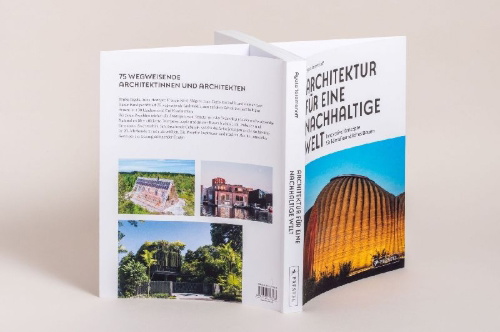 Buchcover und Innenansicht für das Buch: 75 Architectes pour un monde durable