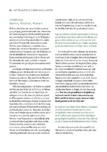 Buchcover und Innenansicht für das Buch: Dein Weg zum essbaren Waldgarten