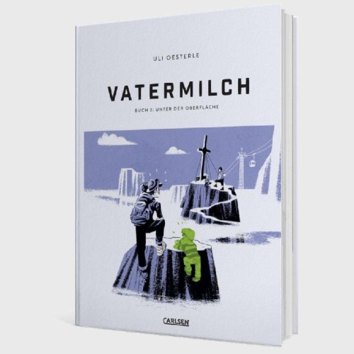 Buchcover und Innenansicht für das Buch: Vatermilch 2: Unter der Oberfläche