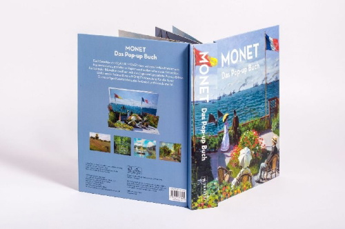 Buchcover und Innenansicht für das Buch: MONET