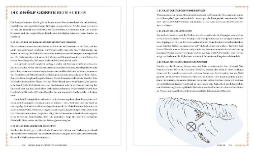 Buchcover und Innenansicht für das Buch: The Ocean: The Ultimate Handbook of Nautical Knowledge