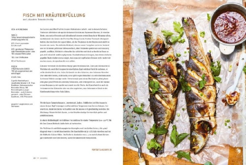 Buchcover und Innenansicht für das Buch: Asia BBQ