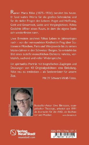 Buchcover und Innenansicht für das Buch: Rilke, der Seelentröster