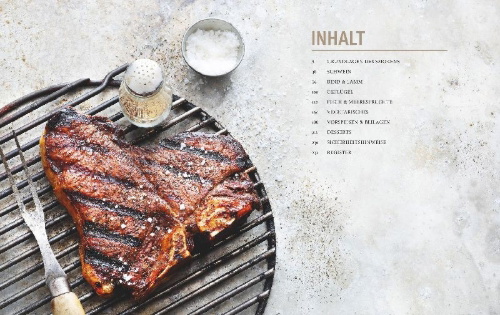 Buchcover und Innenansicht für das Buch: Weber´s on the Grill