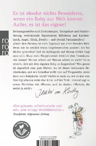 Buchcover und Innenansicht für das Buch: Unter dem Herzen