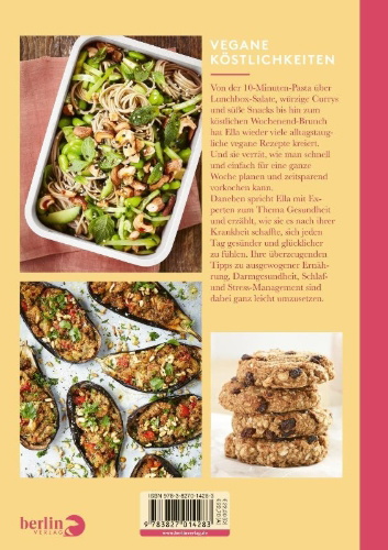 Buchcover und Innenansicht für das Buch: Quick & Easy. Plant-Based Recipes