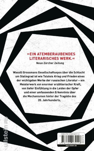 Buchcover und Innenansicht für das Buch: Leben und Schicksal
