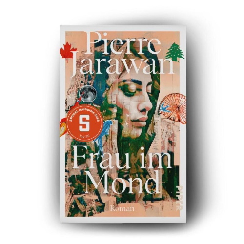 Buchcover und Innenansicht für das Buch: Frau im Mond