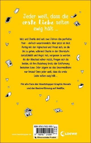 Buchcover und Innenansicht für das Buch: Nick & Charlie (deutsche Ausgabe)