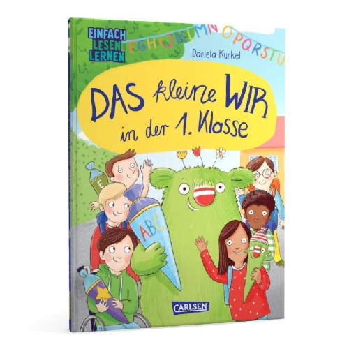 Buchcover und Innenansicht für das Buch: Das kleine WIR in der 1. Klasse