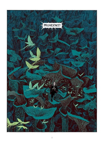 Buchcover und Innenansicht für das Buch: Das Traumbestiarium des Mr. Providence