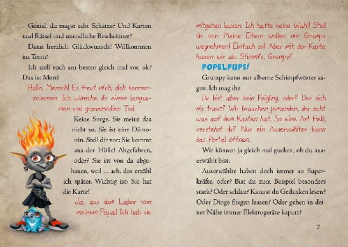 Buchcover und Innenansicht für das Buch: Das kleine Böse Buch 4 (Das kleine Böse Buch, Bd. 4)