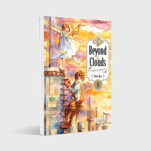 Buchcover und Innenansicht für das Buch: Beyond the Clouds