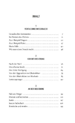 Buchcover und Innenansicht für das Buch: Die verwundbare Demokratie