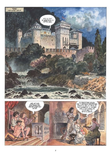 Buchcover und Innenansicht für das Buch: Borgia 4