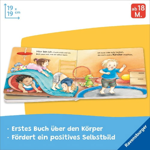 Buchcover und Innenansicht für das Buch: Augen, Bauch und Hände