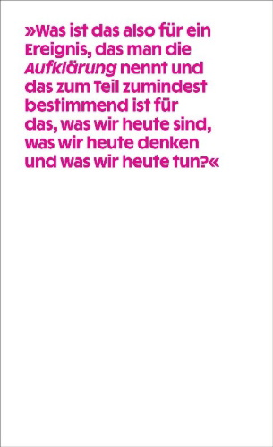 Buchcover und Innenansicht für das Buch: Was ist Aufklärung?