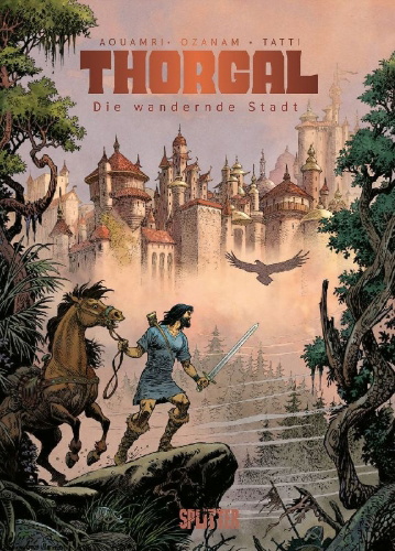 Buchcover und Innenansicht für das Buch: Thorgal Saga: La cité mouvante