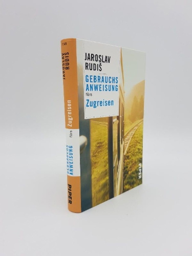Buchcover und Innenansicht für das Buch: Gebrauchsanweisung fürs Zugreisen
