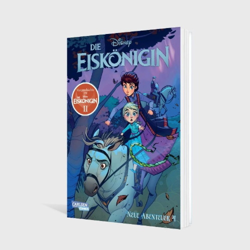 Buchcover und Innenansicht für das Buch: Frozen - True Treasure