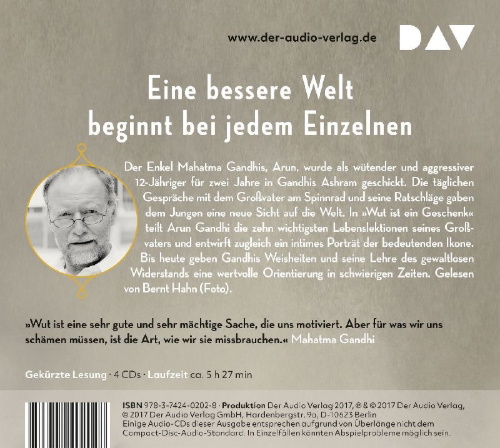Buchcover und Innenansicht für das Buch: Wut ist ein Geschenk