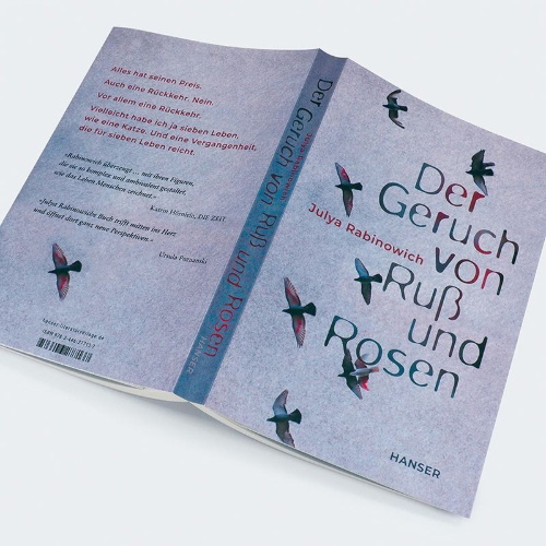 Buchcover und Innenansicht für das Buch: Der Geruch von Ruß und Rosen