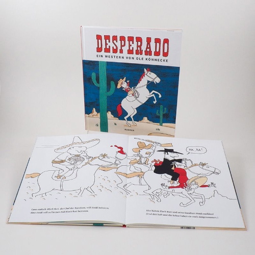 Buchcover und Innenansicht für das Buch: Desperado
