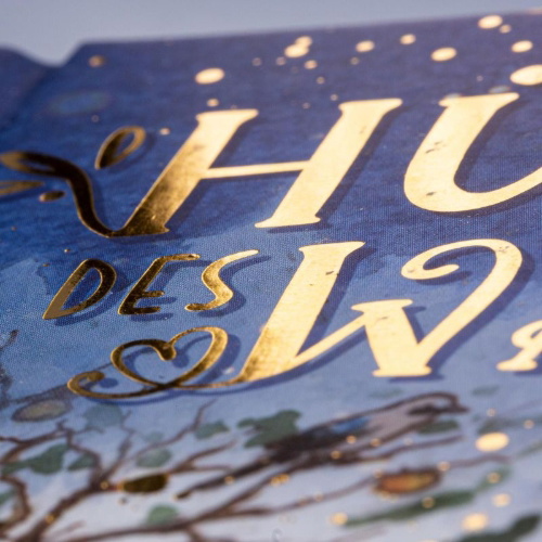 Buchcover und Innenansicht für das Buch: Hüterin des Waldes 4: Spuren im Schnee