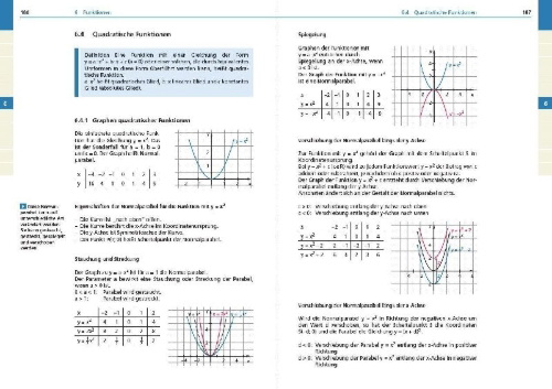 Buchcover und Innenansicht für das Buch: Basiswissen Schule - Mathematik 5. bis 10. Klasse