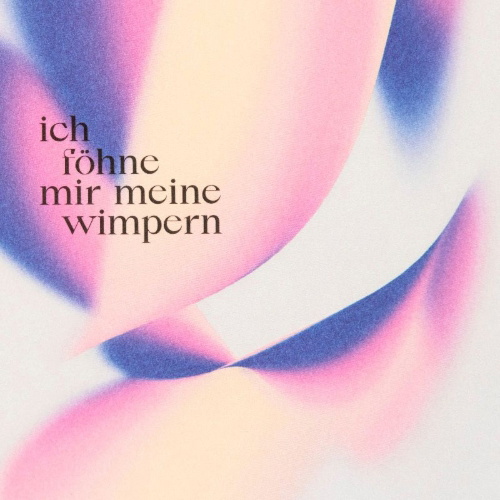 Buchcover und Innenansicht für das Buch: ich föhne mir meine wimpern