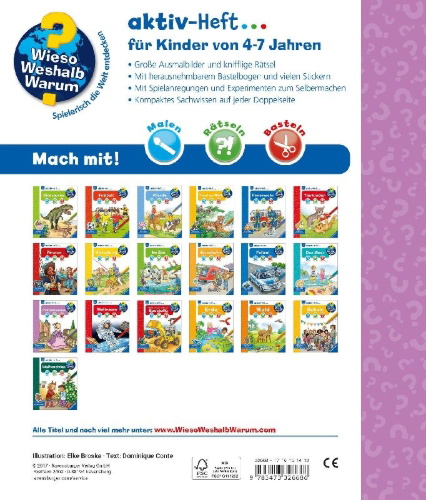 Buchcover und Innenansicht für das Buch: Wieso? Weshalb? Warum? aktiv-Heft: Prinzessinnen