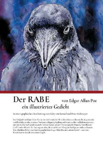Buchcover und Innenansicht für das Buch: Der Rabe / The Raven