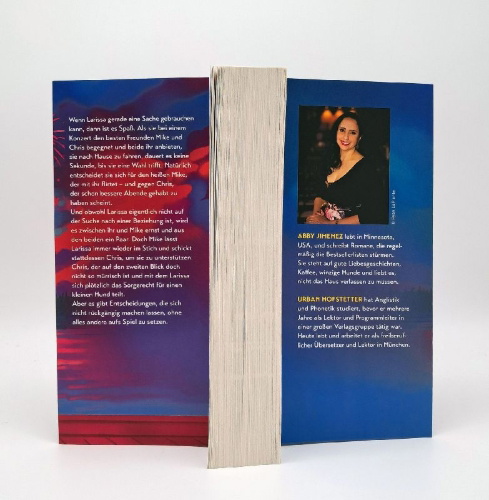 Buchcover und Innenansicht für das Buch: The Night We Met