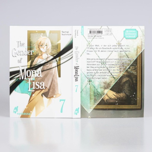 Buchcover und Innenansicht für das Buch: Seibetsu "Mona Lisa" no Kimi he.