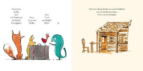 Buchcover und Innenansicht für das Buch: Der Koffer