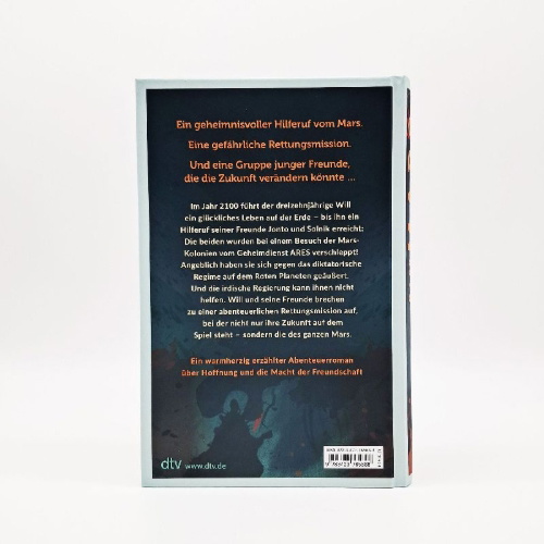 Buchcover und Innenansicht für das Buch: Back to Mars - Kampf um die Freiheit