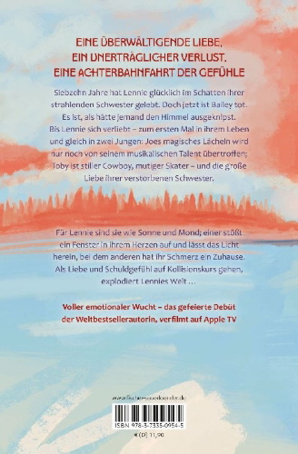 Buchcover und Innenansicht für das Buch: The Sky is Everywhere