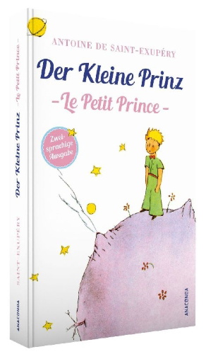 Buchcover und Innenansicht für das Buch: Der Kleine Prinz / Le Petit Prince