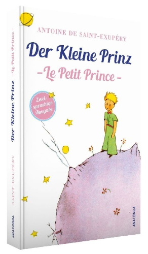 Buchcover und Innenansicht für das Buch: Der Kleine Prinz / Le Petit Prince