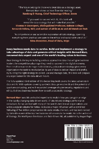 Buchcover und Innenansicht für das Buch: Data Strategy