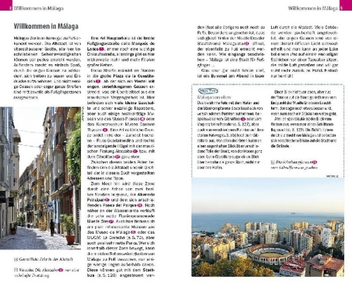 Buchcover und Innenansicht für das Buch: Reise Know-How CityTrip Málaga