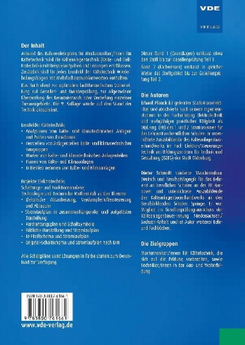 Buchcover und Innenansicht für das Buch: Kälteanlagentechnik in Fragen und Antworten