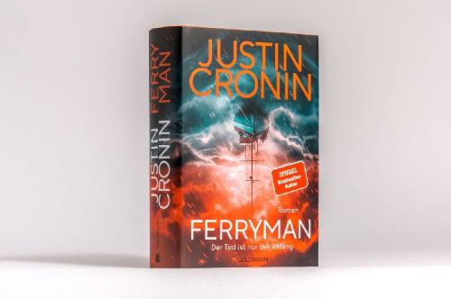 Buchcover und Innenansicht für das Buch: The Ferryman