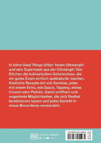 Buchcover und Innenansicht für das Buch: Ottolenghi Test Kitchen - Extra good things