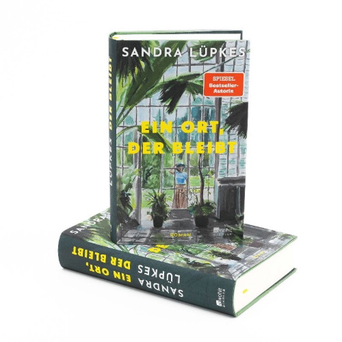 Buchcover und Innenansicht für das Buch: Ein Ort, der bleibt